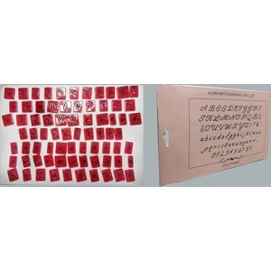 Pasta Market Pasta Markettime El Yazısı Harf Rakam Seti - AR6046