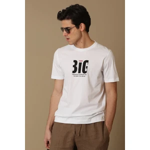 Gena Modern Grafik T- Shirt Antrasit