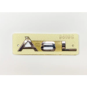 Behin Dizayn AUDI UYUMLU A8L Bagaj Yazısı 135mm-34mm