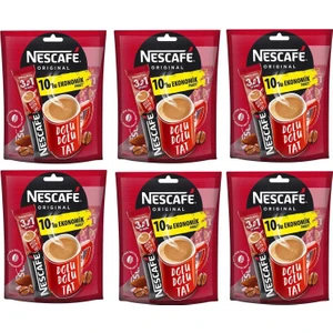 Original 3ü 1 Arada 17,5 gr x 10'lu Paket 6 Adet