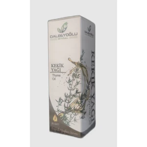 Dalbeyoğlu Bitkisel Kekik Yağı 20 ml Yağ