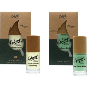 Bitkisel Tırnak Besleyici Limon Yağı 11 Ml+Tırnak Gece Maskesi 11 ml