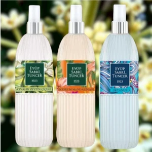 Eyüp Sabri Tuncer Eyüp Sabri Tuncer set Sprey Kolonya Ayvalık Zeytin Çiçeği 150 ml + Bodrum Mandalinası 150 ml + Okyanus 150 ml