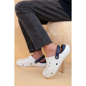 Konfores 1254-TROYA Tam Anatomik Doktor ve Hemşire Terliği - NKT01254-BEYAZ-45-46