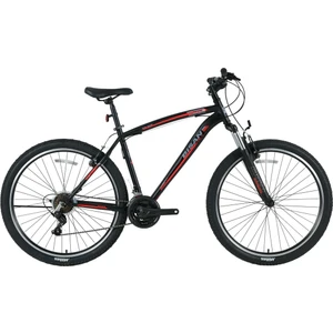 Mts 4600 V-2023 Erkek Dağ Bisikleti 48CM  27.5 Jant 21 Vites Mat Siyah Kırmızı