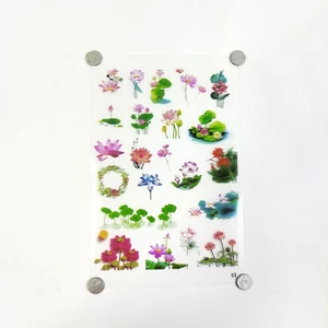 Reçine Epoksi Asetat - Karışık Çiçek