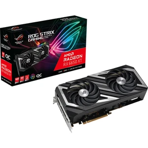 RADEON RX 6650 XT ROG-STRIX-RX6650XT-O8G-GAMING 8GB GDDR6 128bit  OC HDMI 3xDP RGB EKRAN KARTI