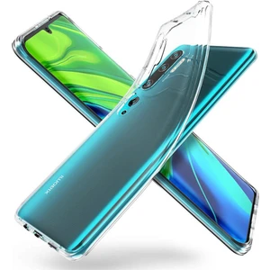 Xiaomi Mi Note 10 Pro Uyumlu Kılıf Case, Soft, Transparent, Şeffaf Ultra Esnek Ince Silikon