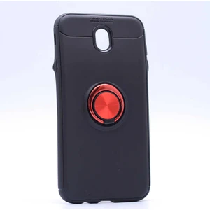 Samsung Galaxy J7 Pro Uyumlu Kılıf Standlı Manyetik Yüzüklü Esnek Yumuşak Silikon Case