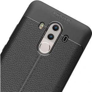 Huawei Mate 10 Pro Uyumlu Kılıf Esnek Pu-Deri Leather-Pu Series Protected Case