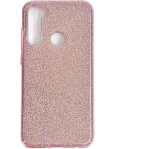 Xiaomi Redmi Note 8 Uyumlu Kılıf Simli Pırıltı Koleksiyonu Çift Katmanlı Pürüzsüz Yüzey