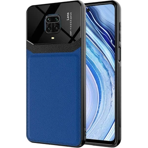 Xiaomi Redmi Note 9 Pro Uyumlu Kılıf Deri Tasarım Sert Lens Koleksiyonu, Yüksek Malzeme Kalitesi