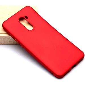 Xiaomi Pocophone F1 Uyumlu Kılıf Premium Serisi Elden Kaymaz Pürüzsüz Yumuşak Esnek