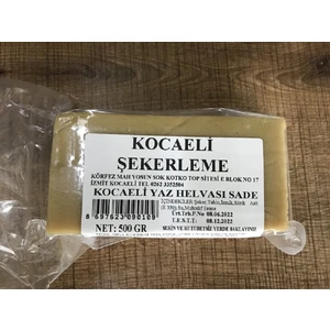 Kocaeli Şekerleme Kocaeli Yaz Helvası Sade 500 gr