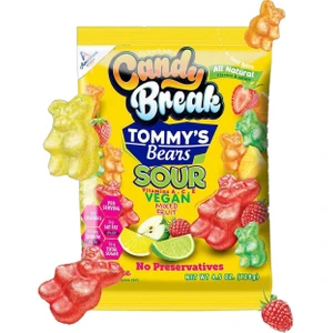 Tommy's Bears Karışık Meyveli Ekşi Yumuşak Şeker 128 gr