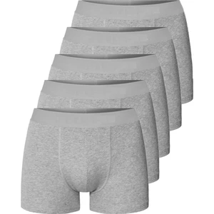 Erkek Boxer Pamuklu Likralı 5'li Paket