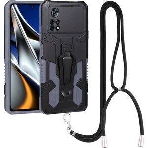 PLZ Shop Xiaomi Poco X4 Pro 5g Gray Için Landard Pc + Tpu Kılıfı( Yurt dışından )