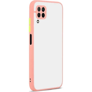 Huawei P40 Lite ile Uyumlu Kılıf Arkası Mat Kamera Korumalı Kenarları Renkli Soft Kılıf