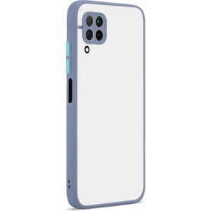 Huawei P40 Lite ile Uyumlu Kılıf Arkası Mat Kamera Korumalı Kenarları Renkli Soft Kılıf
