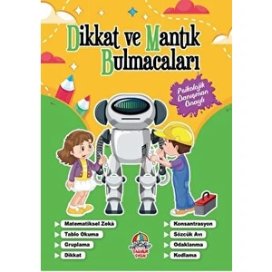 Dikkat ve Mantık Bulmacaları - Yeşil Kitap