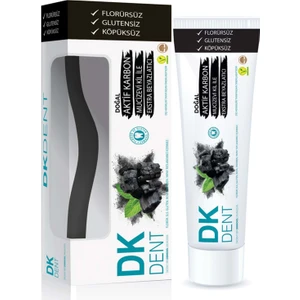 Dent Kil ve Aktif Karbonlu Diş Macunu 75 ml + Diş Fırçası