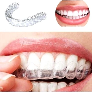 Neler Geldi Neler Diş Gıcırdatma Diş Sıkma Önleyici Gece Plağı Silikon Ağızlık Termoform Silikon