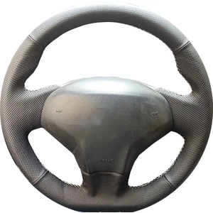 İskender Oto Aksesuar Citroen C3 2009-2015 Tam Uyumlu Spor Deri Direksiyon Kılıfı
