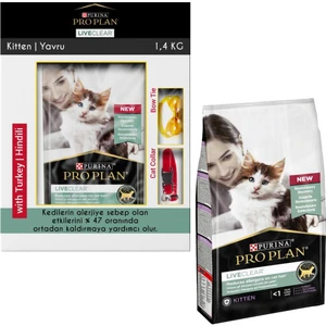 Pro Plan Proplan Live Clear Kitten Alerjen Azaltan Yavru Kedi Maması 1,4 kg