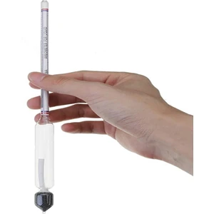 Cam Alkol-Metre 0-100 Derece Arası Alkol Seviyesi ÖLÇER-27CM