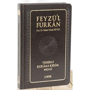 Feyzü'l Furkan Tefsirli Kur'an-I Kerîm Meali - Cep Boy - Deri Cilt - Hasan Tahsin Feyizli