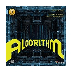 Algorithm - Iq Dikkat ve Yetenek Geliştiren Kitaplar Serisi 9 (Level 3) (7-8-9 Yaş)