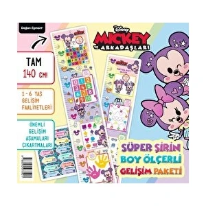 Disney Mickey ve Arkadaşları Süper Şirin Boy Ölçerli Gelişim Paketi