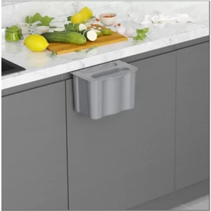 Askılı Çöp Kovası 5 Litre Grisi S-2575