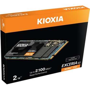 Kioxia Exceria G2 NVMe 3D SSD 2TB M.2 PCIe Bağlantı Tipi Fiyatı