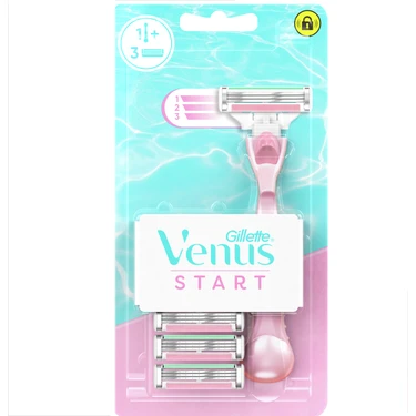 Gillette Venus Start Gövde + 3 Yedek