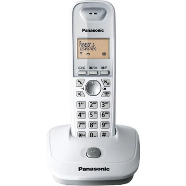 Panasonıc Masaüstü Dect Telsiz Telefon Beyaz