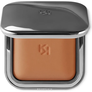 Kiko Milano Fırınlanmış Pudra Bronz 12 gr E Vitamini Argan Yağı Işıltılı Bitiş Tüm Cilt