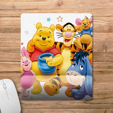 Pixxa Winnie The Pooh Bilek Destekli Mousepad Model - 1 Fiyatı
