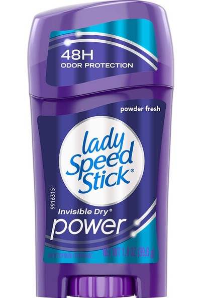 Lady Speed Stick Powder Fresh Invisible Dry Deo-Stick Deodorant 40 gr
