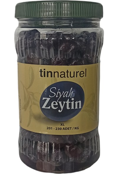 Tinnaturel Siyah Zeytin 1 kg + Yeşil Zeytin 900 gr 2'li