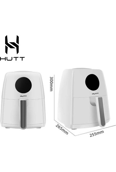 HUTT Air Fryer Dijital Ekranlı Yağsız Fritöz 3,5 L (Distribütör Garantili)