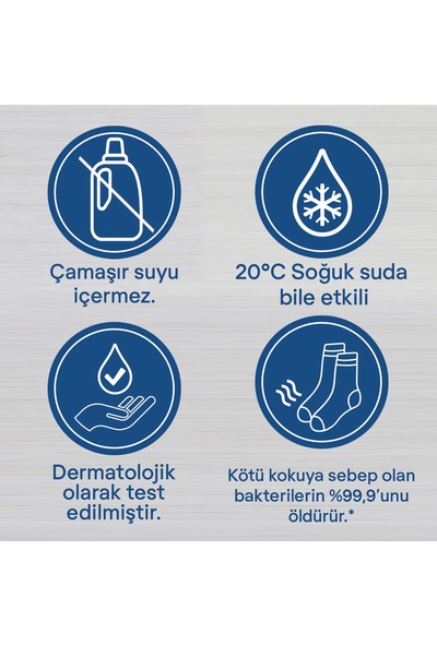 Lysol Çamaşırlar Için Antibakteriyel Hijyen Sağlayıcı 1200 ml