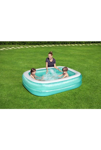 Bestway Dikdörtgen Büyük Aile Havuzu 54005 (200 x 146 x 48 cm)