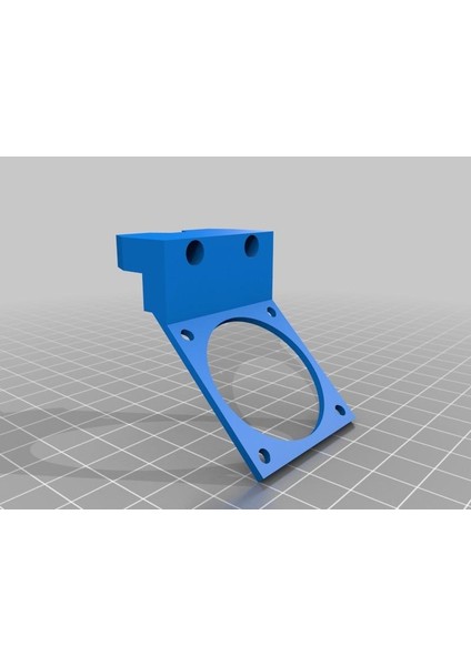 E3D V6 Fan Montaj Tutucu Plastik Aparat