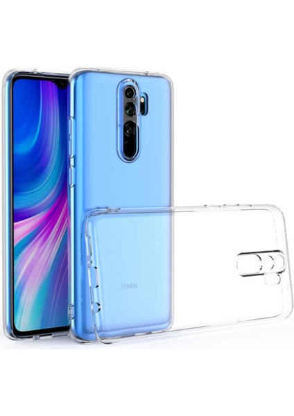 Xiaomi Redmi Note 8 Pro Kamera Korumalı Kılıf Şeffaf Silikon Kılıf