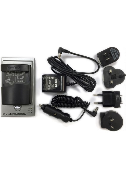 Fujifilm Np-60 Batarya Için %100 Orjinal Kodak K7600-C Şarj Aleti + Araç Kiti indirimleri