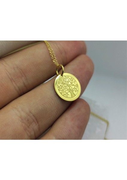 DMN Silver Yaşam Ağacı 2 925 Ayar Gümüş Kolye modelleri