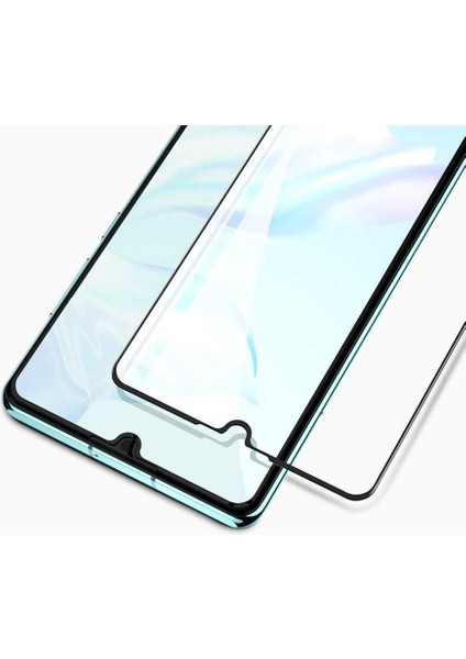 Huawei P30 Lite Ekran Koruyucu Ekranı Tam Kaplayan Dayanıklı Cam Ekran Koruyucu