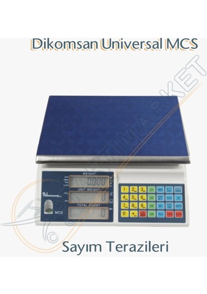 Universal Mcs Sayıcı Terazi