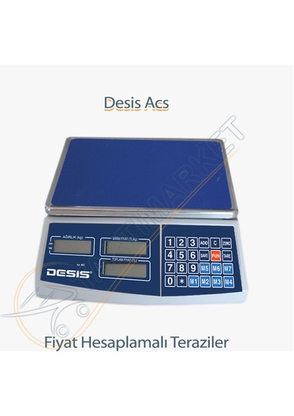 Acs Hesaplamalı Bakanlık Onaylı Terazi